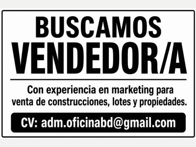  Buscamos Vendedor/a 